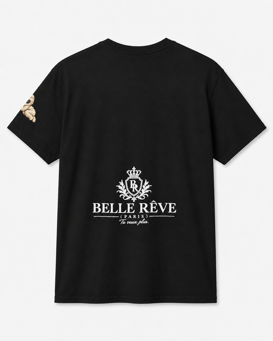 Belle Reve Mummy Edition Tee fekete póló hátulnézet