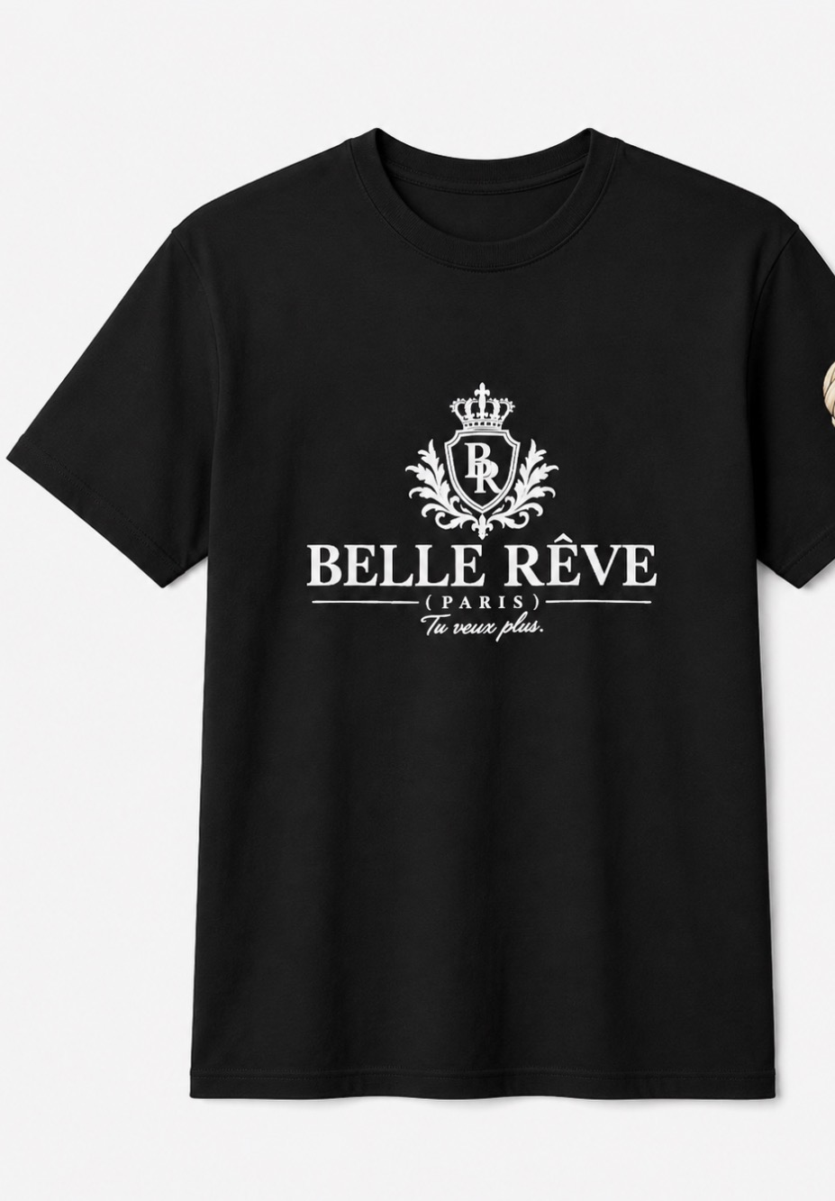 Belle Reve Mummy Edition Tee fekete póló elölnézet